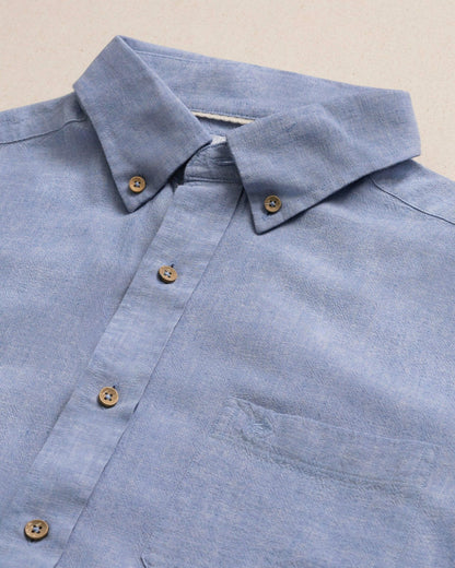 Sunset Ridge Linen Rayon Solid Sport Shirt | Southern Tide Best Price