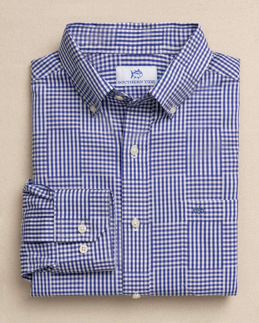 Palmetto Point Gingham Sport Shirt | Southern Tide Featured
