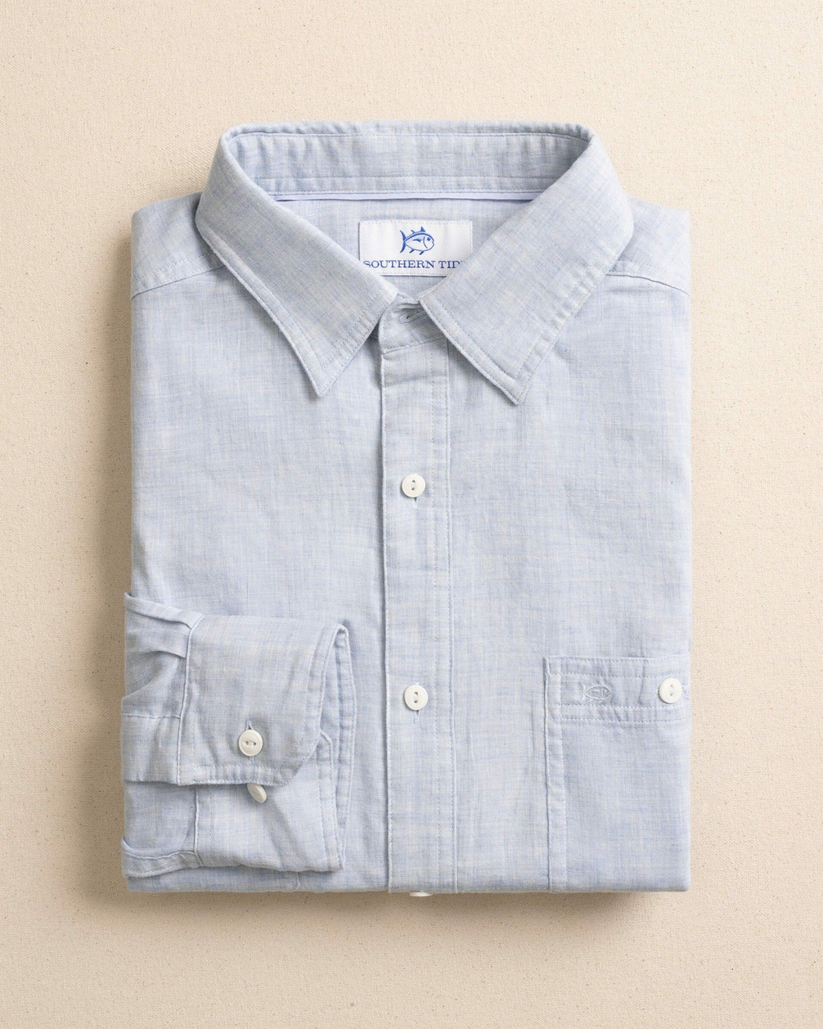 Berkeley Solid Double Cloth Sport Shirt | Southern Tide Deals