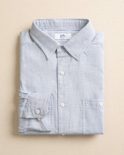 Berkeley Solid Double Cloth Sport Shirt | Southern Tide Deals