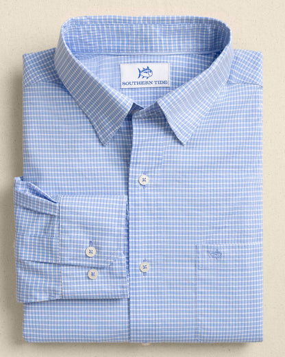 Crofton Plaid Charleston Sport Shirt | Southern Tide Value
