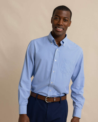 Bengal Stripe brrr°® Intercoastal Sport Shirt | Southern Tide Popular