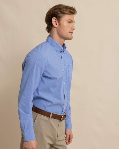 Charleston Parkwood Micro-Gingham Sport Shirt | Southern Tide Value