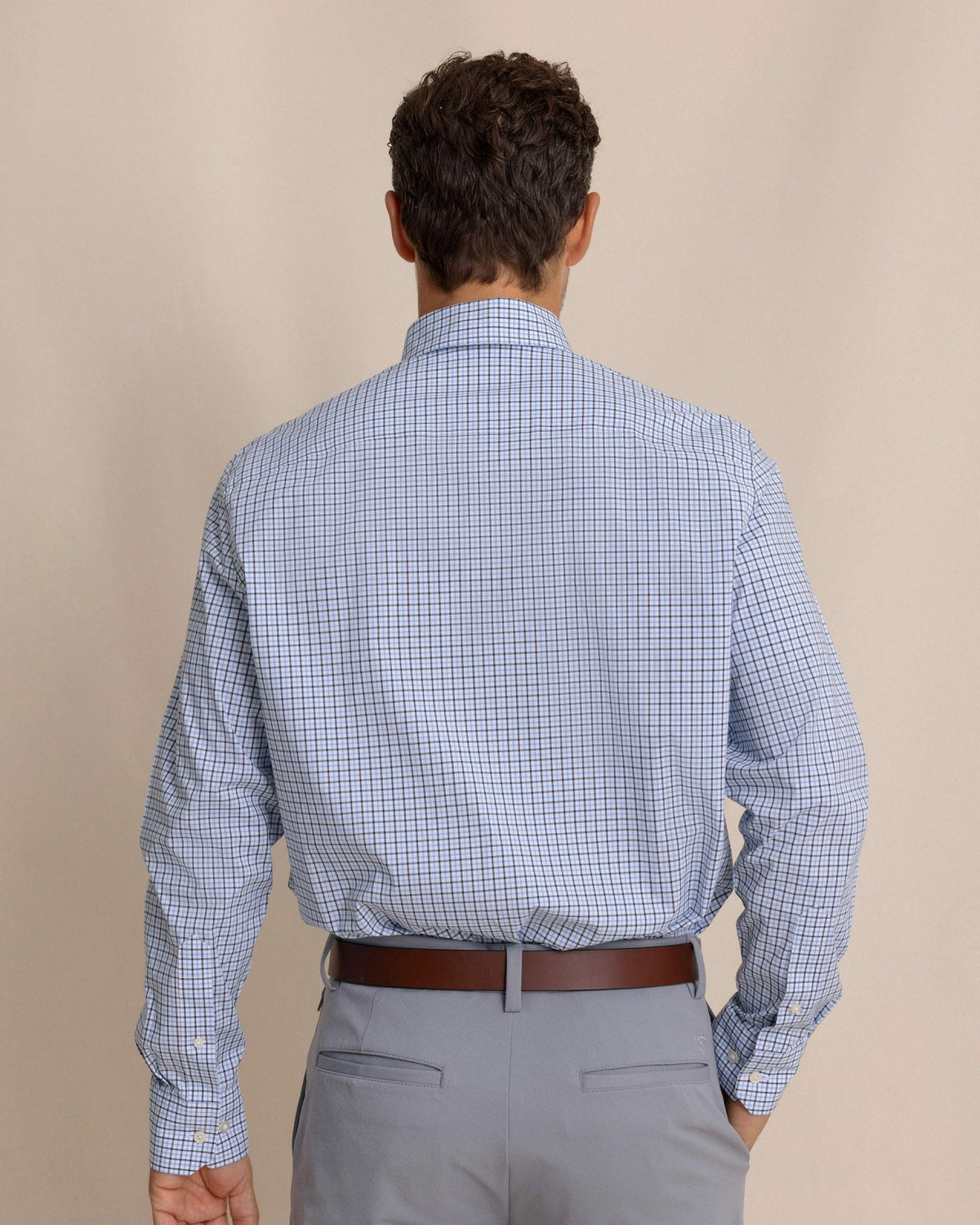 Charleston Summerton Plaid Sport Shirt - Blue | Southern Tide Value