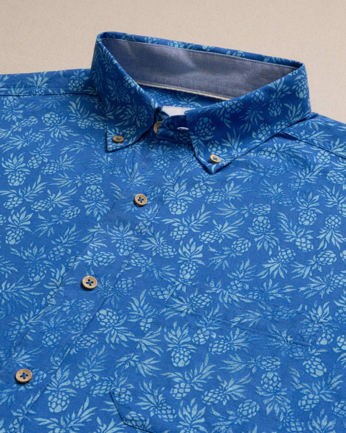 Pineapple Parade Short Sleeve Sport Shirt | Southern Tide Sale