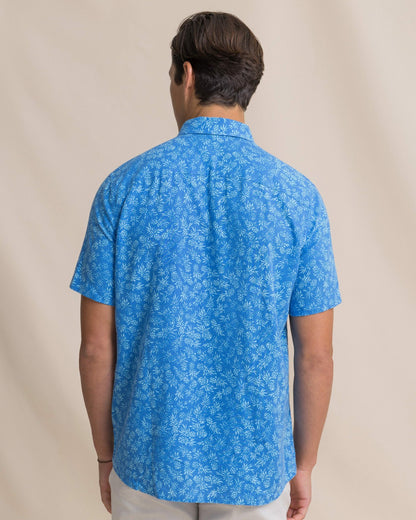 Pineapple Parade Short Sleeve Sport Shirt | Southern Tide Sale