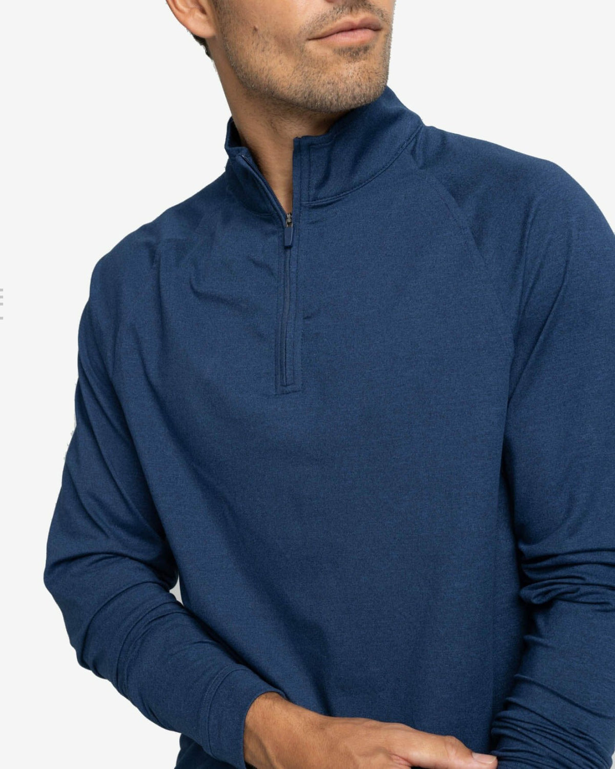 Cruiser Heather Quarter Zip Pullover | Southern Tide Special Offer
