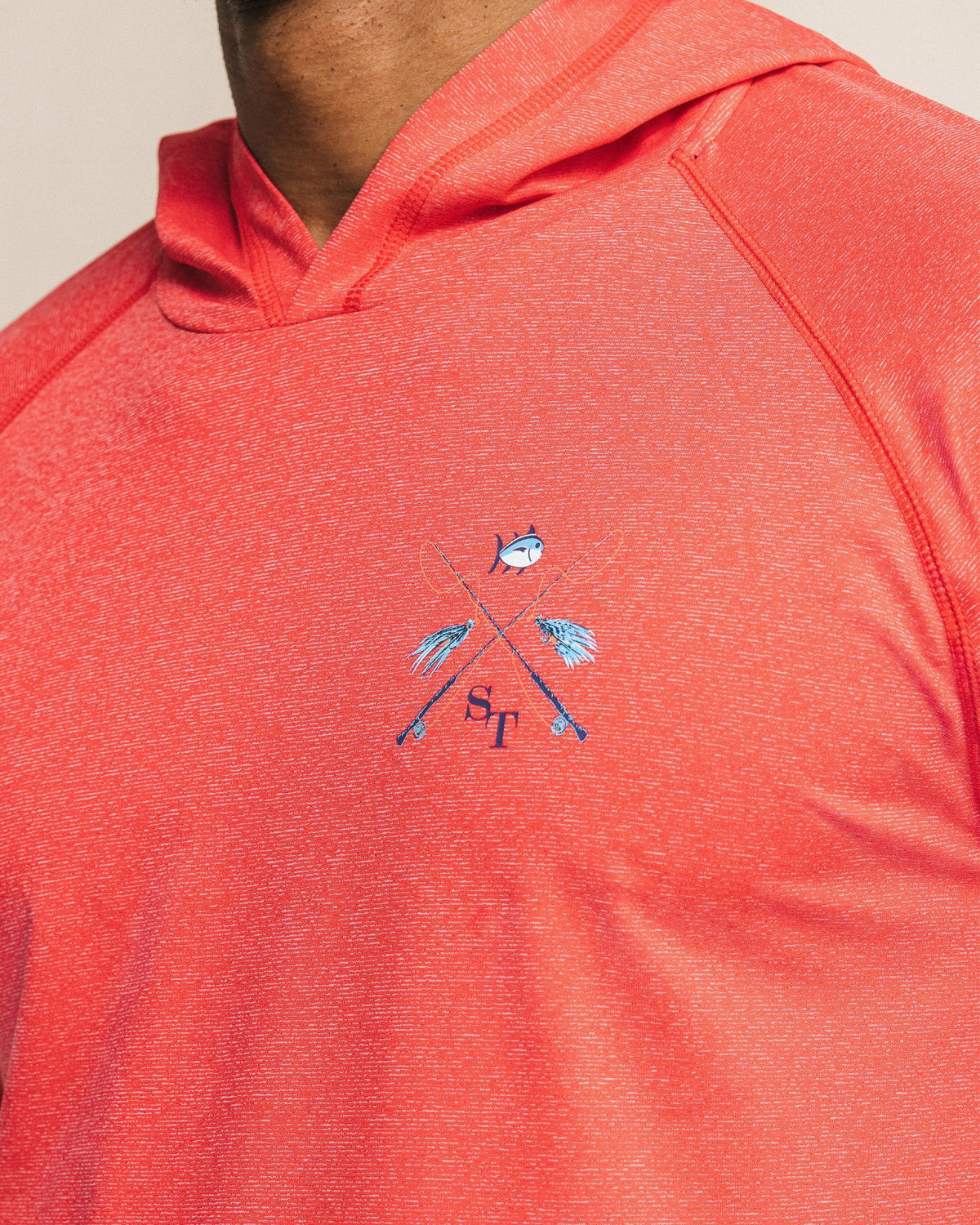 Crossed Lines Coastal Breeze® Performance Hoodie | Southern Tide Quality