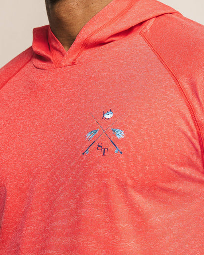 Crossed Lines Coastal Breeze® Performance Hoodie | Southern Tide Quality