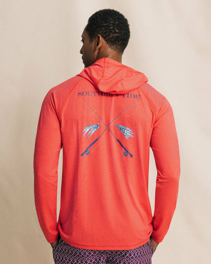 Crossed Lines Coastal Breeze® Performance Hoodie | Southern Tide Quality