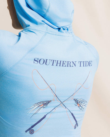 Crossed Lines Coastal Breeze® Performance Hoodie | Southern Tide Quality