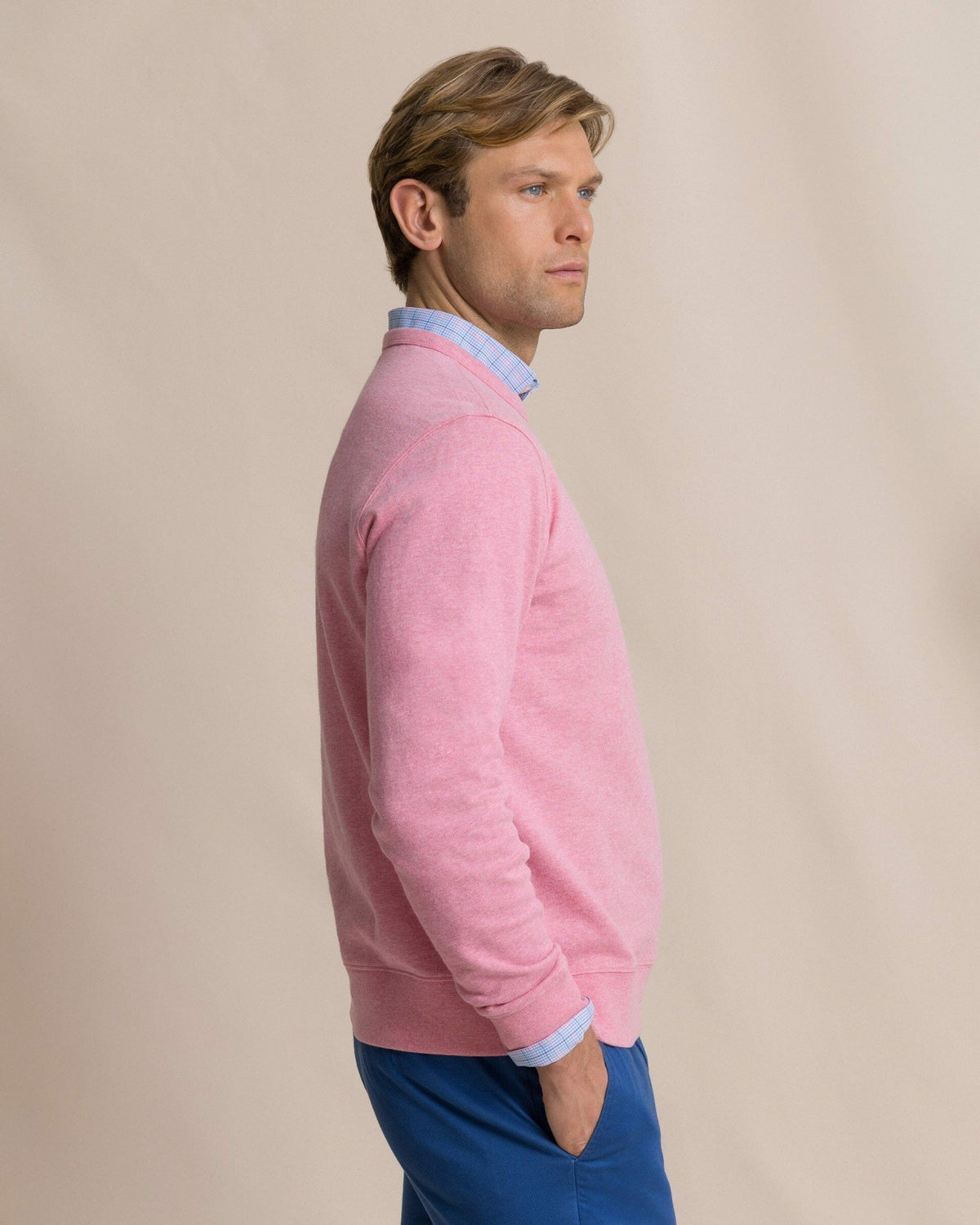 Upper Deck Heather Crew | Southern Tide Recommended