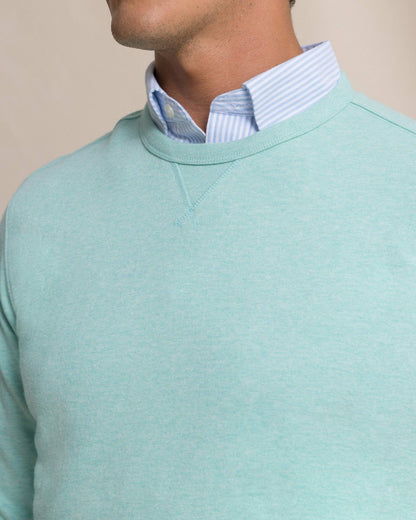 Upper Deck Heather Crew | Southern Tide Recommended