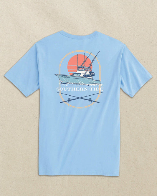 Deep Sea Fishing Boat Short Sleeve T-Shirt | Southern Tide Best Price