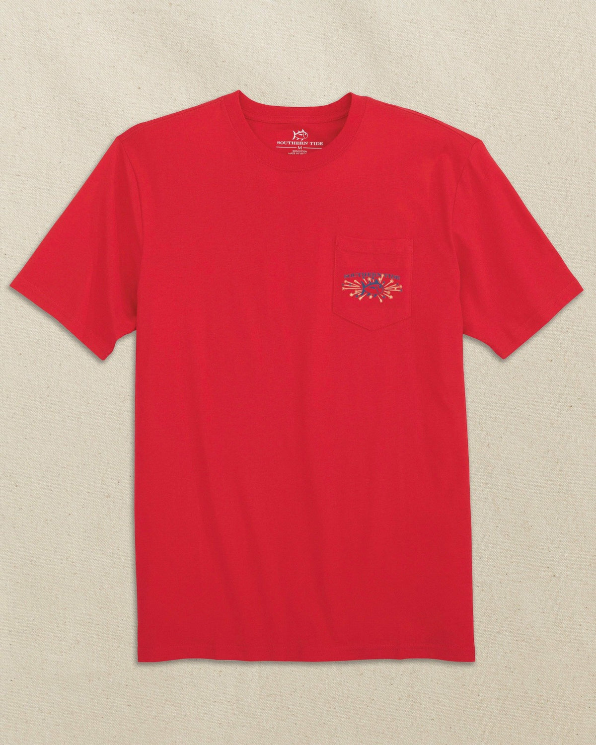 Vintage Firecracker Label Short Sleeve T-Shirt | Southern Tide Popular