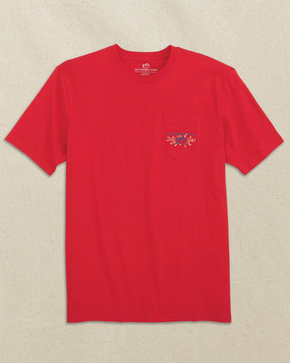 Vintage Firecracker Label Short Sleeve T-Shirt | Southern Tide Popular
