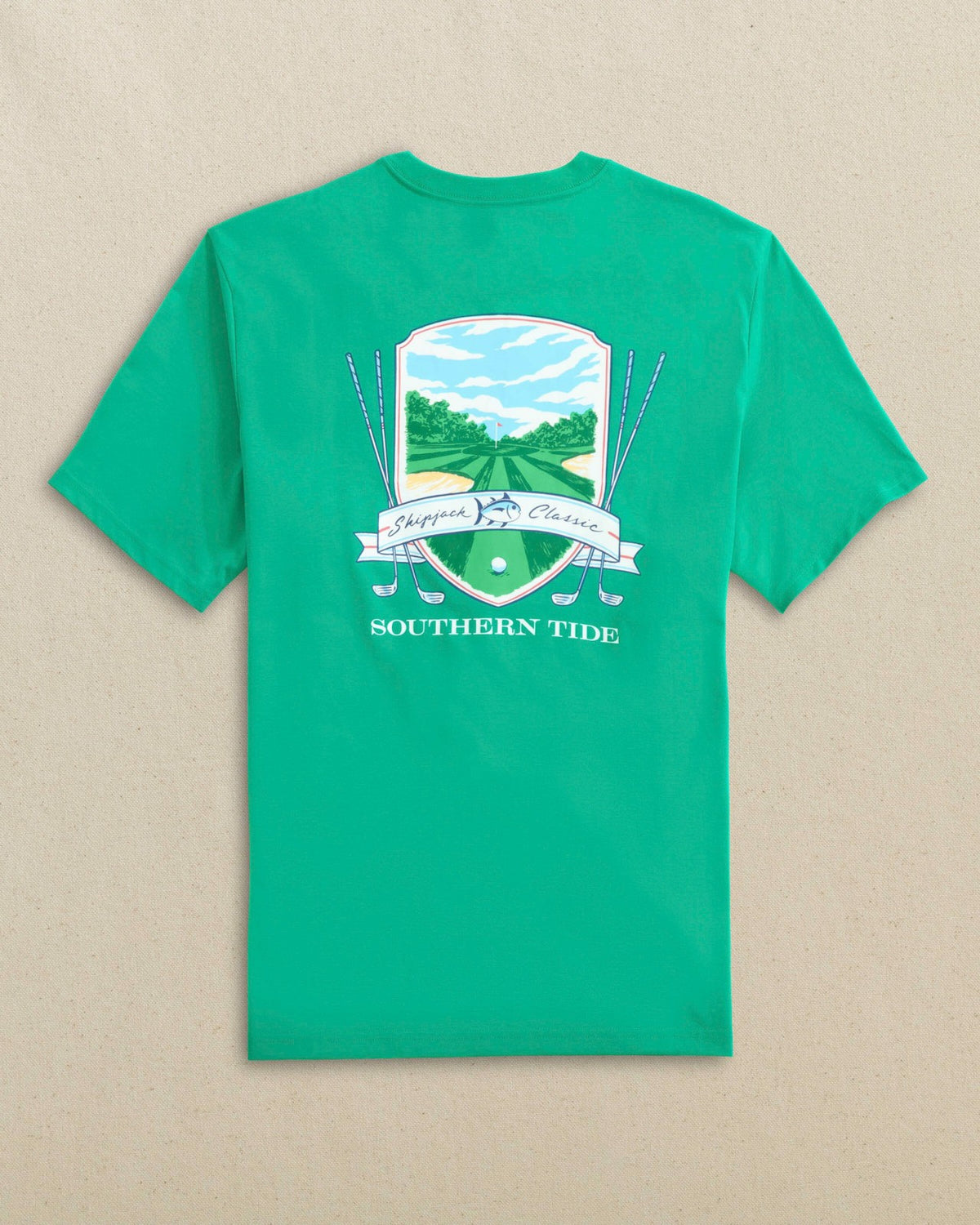 Skipjack Classic Badge Short Sleeve T-Shirt | Southern Tide Popular