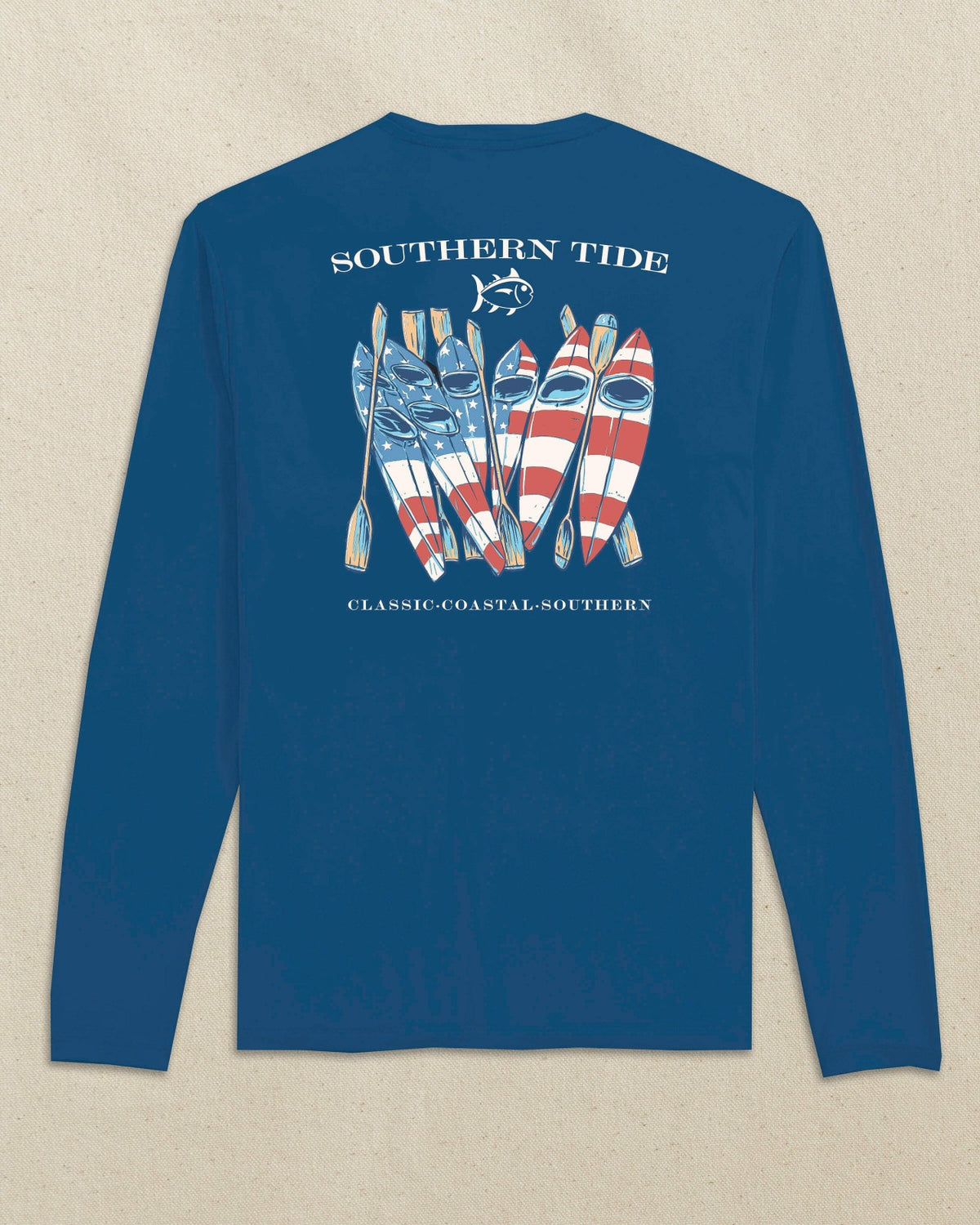 Americana Kayaks Long Sleeve Performance T-Shirt | Southern Tide Hot Sale