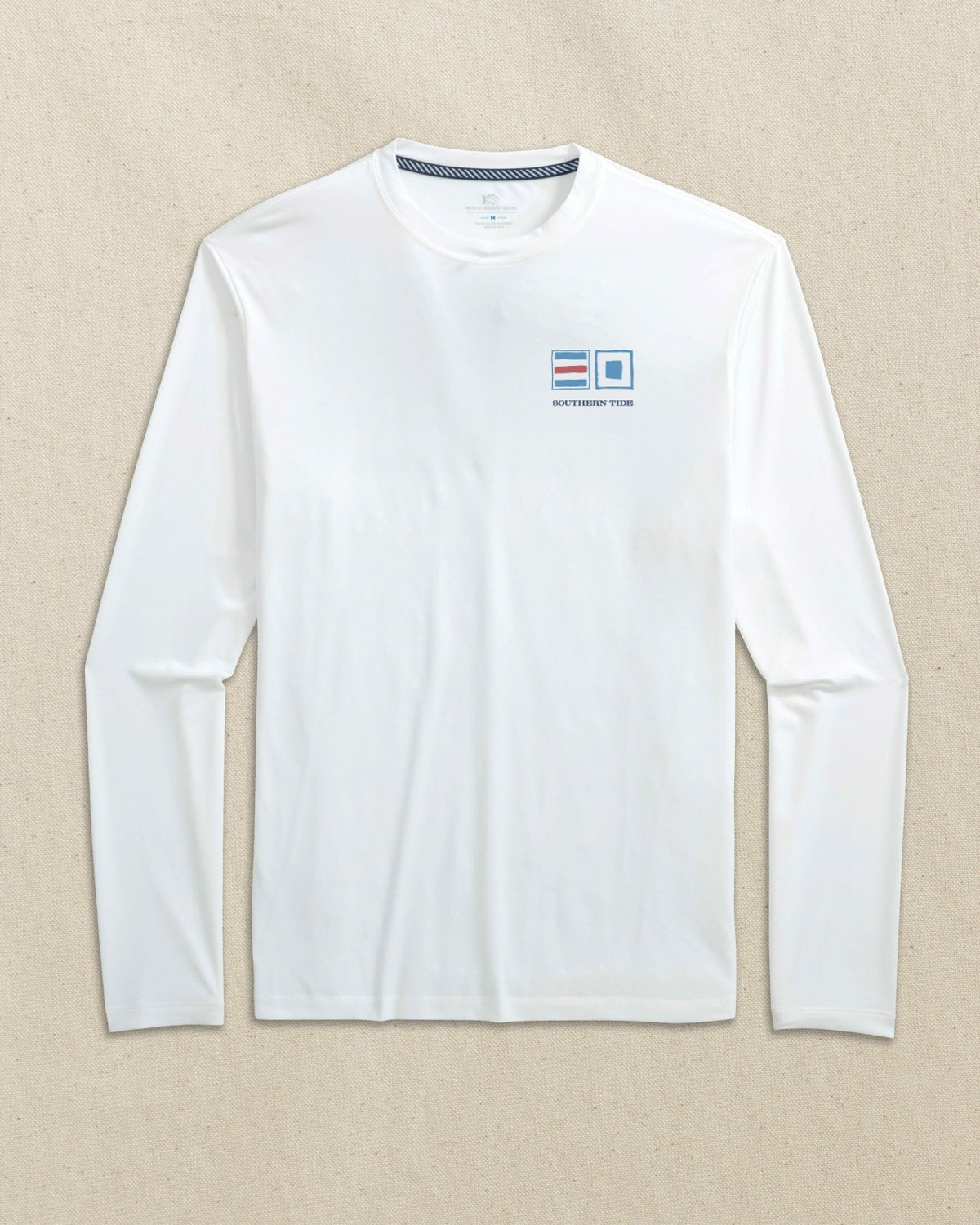 Skipjack Nautical Flag Performance T-Shirt | Southern Tide Signature