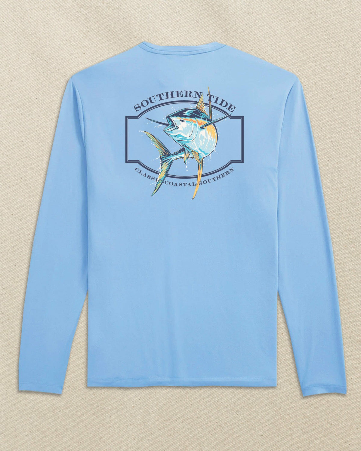 Yellowfin Frame Long Sleeve Performance T-Shirt | Southern Tide Featured