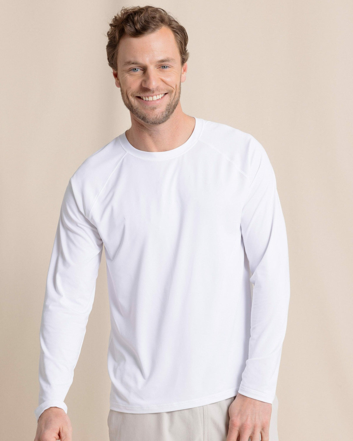 brrr°®-illiant Performance Long Sleeve Tee | Southern Tide Featured