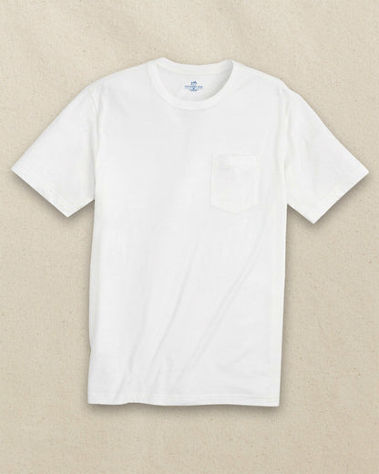 Classic White Short Sleeve Pocket T-Shirt | Southern Tide Signature