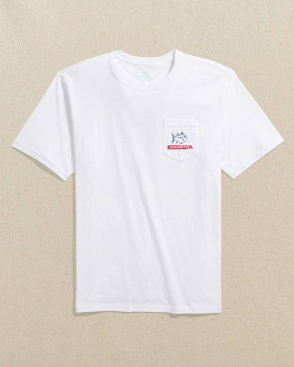Americana Wooden Flag Short Sleeve T-Shirt | Southern Tide Hot Sale
