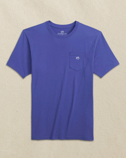 Embroidered Skipjack T-Shirt - Blue & White | Southern Tide Hot Sale