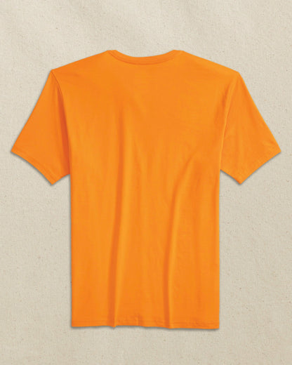 Embroidered Skipjack T-Shirt - Orange & White | Southern Tide Popular