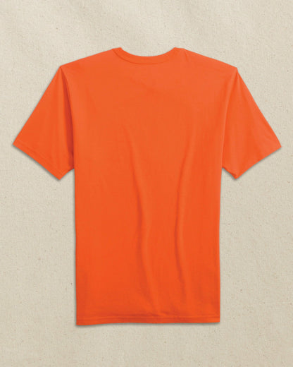 Embroidered Skipjack T-Shirt - Orange & Purple | Southern Tide Great Value