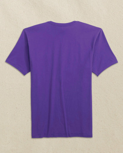 Embroidered Skipjack T-Shirt - Purple & Yellow | Southern Tide Special Offer