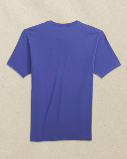 Embroidered Skipjack T-Shirt - Blue & Orange | Southern Tide Featured