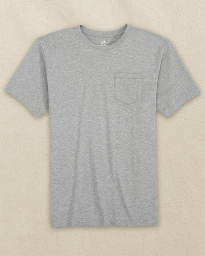 Heather Grey Classic Short Sleeve Pocket T-Shirt | Southern Tide Value