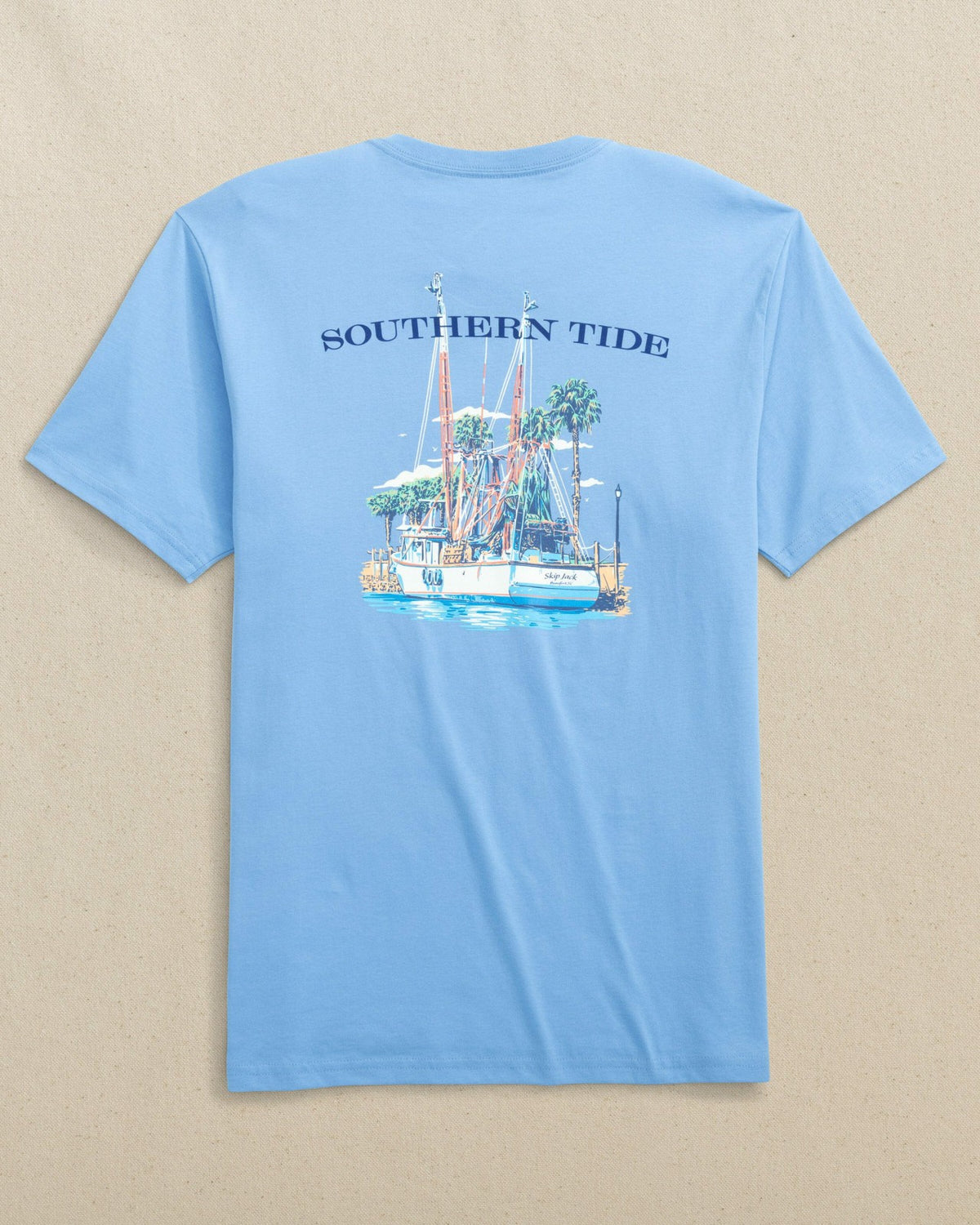 Skipjack Shrimp Boat Short Sleeve T-Shirt | Southern Tide Special Offer