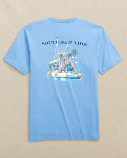 Skipjack Shrimp Boat Short Sleeve T-Shirt | Southern Tide Special Offer