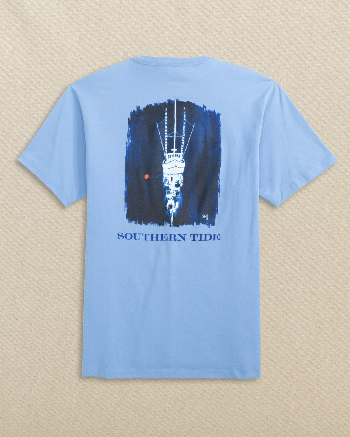 Trawler Boat Short Sleeve T-Shirt | Southern Tide Recommended