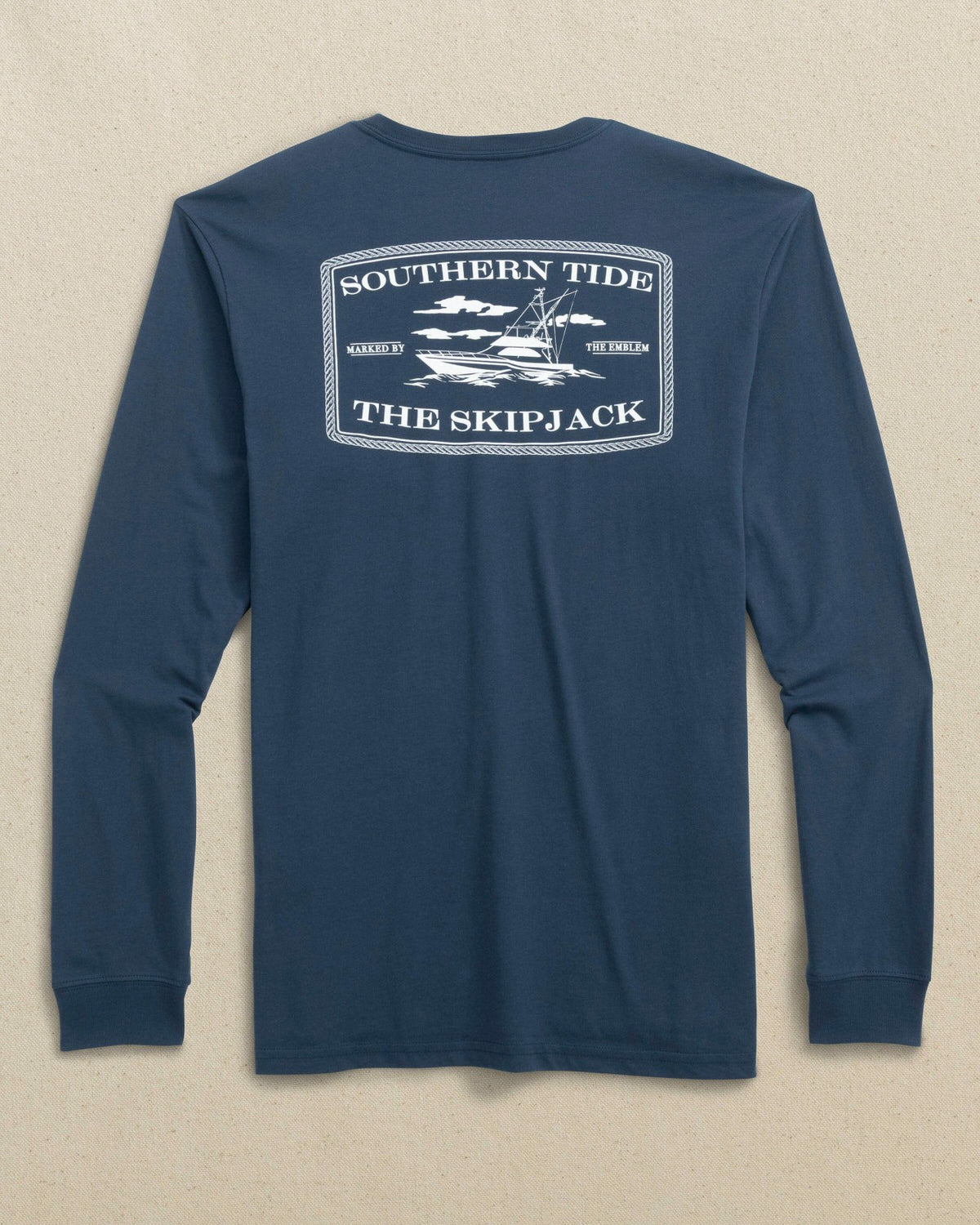 Retro Original Skipjack Long Sleeve T-Shirt | Southern Tide Everyday