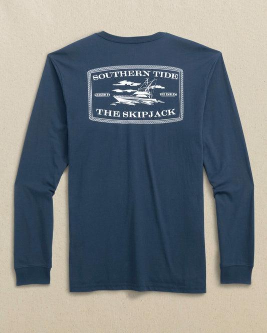 Retro Original Skipjack Long Sleeve T-Shirt | Southern Tide Everyday