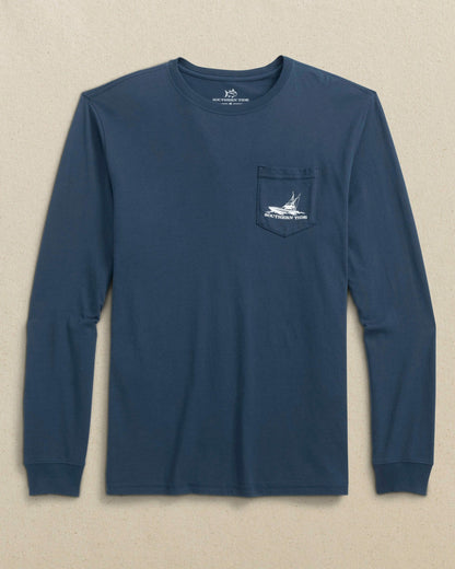 Retro Original Skipjack Long Sleeve T-Shirt | Southern Tide Everyday