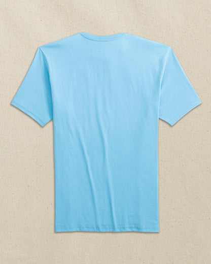Embroidered Skipjack Tee - Light Blue & White | Southern Tide Latest
