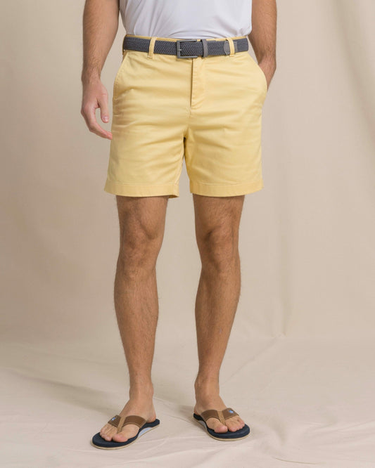 Channel Marker 7" Chino Short - Pineapple | Southern Tide Signature