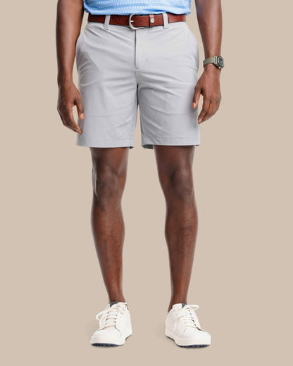 brrr°®-die 8 Inch Performance Golf Short - Steel Grey | Southern Tide Exclusive