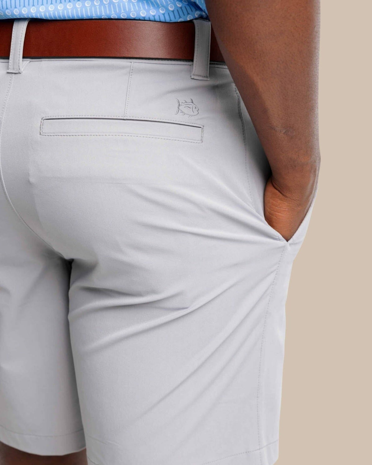 brrr°®-die 8 Inch Performance Golf Short - Steel Grey | Southern Tide Exclusive
