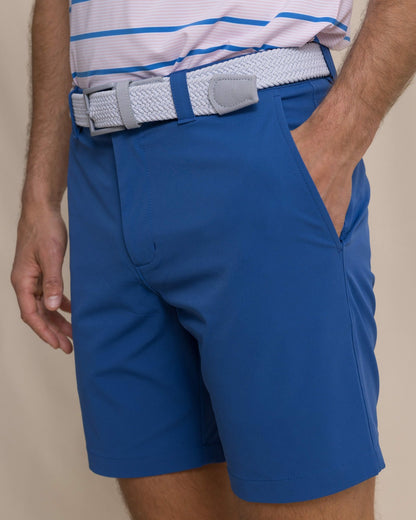 Birdie 8" Performance Short - Nautical Blue | Southern Tide Value