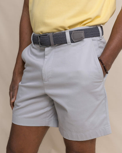 Channel Marker 7" Chino Short - Seagull Grey | Southern Tide Popular