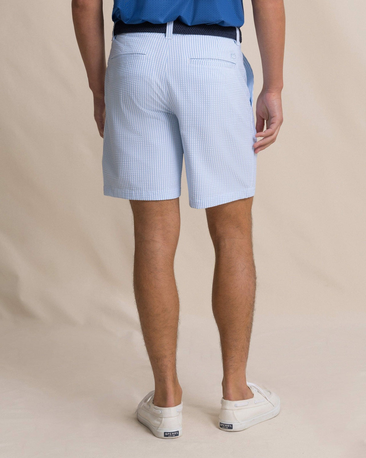 Coral Vista Seersucker 8" Performance Short | Southern Tide Smart Buy