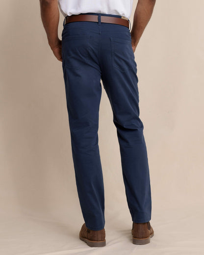 Sullivan Five Pocket Pant - Dress Blue | Southern Tide Classic