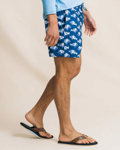 Feeling Fintastic Maritime Swim Trunk | Southern Tide Best Seller