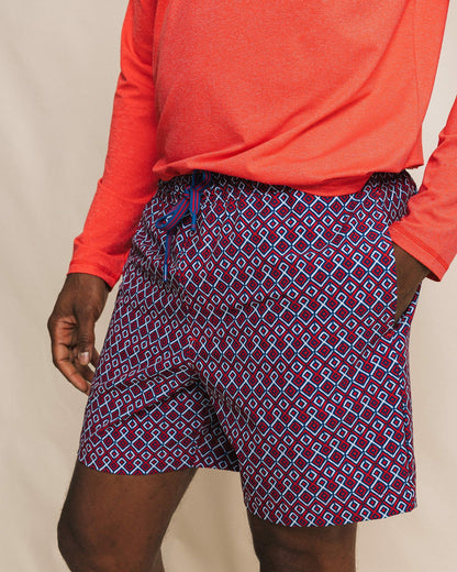 Marine Mirage Maritime Swim Trunk | Southern Tide Discount