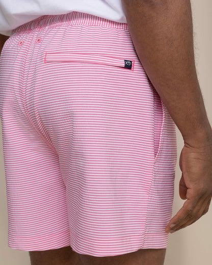Seersucker Stripe Maritime Swim Trunk | Southern Tide Essential